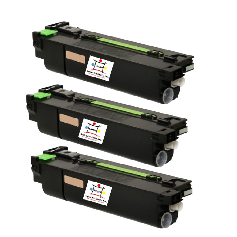 Compatible Toner Cartridge Replacement For SHARP AR455NT (AR-455NT) BLACK (35K YLD) 3-Pack