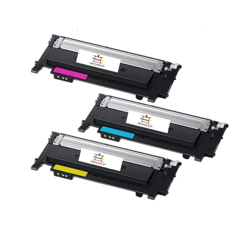 Compatible Toner Cartridge Replacement For SAMSUNG CLT-Y404S, CLT-M404S, CLT-C404S (CLTY404S, CLTM404S, CLTC404S) Cyan, Magenta, Yellow (1K YLD) 3-Pack