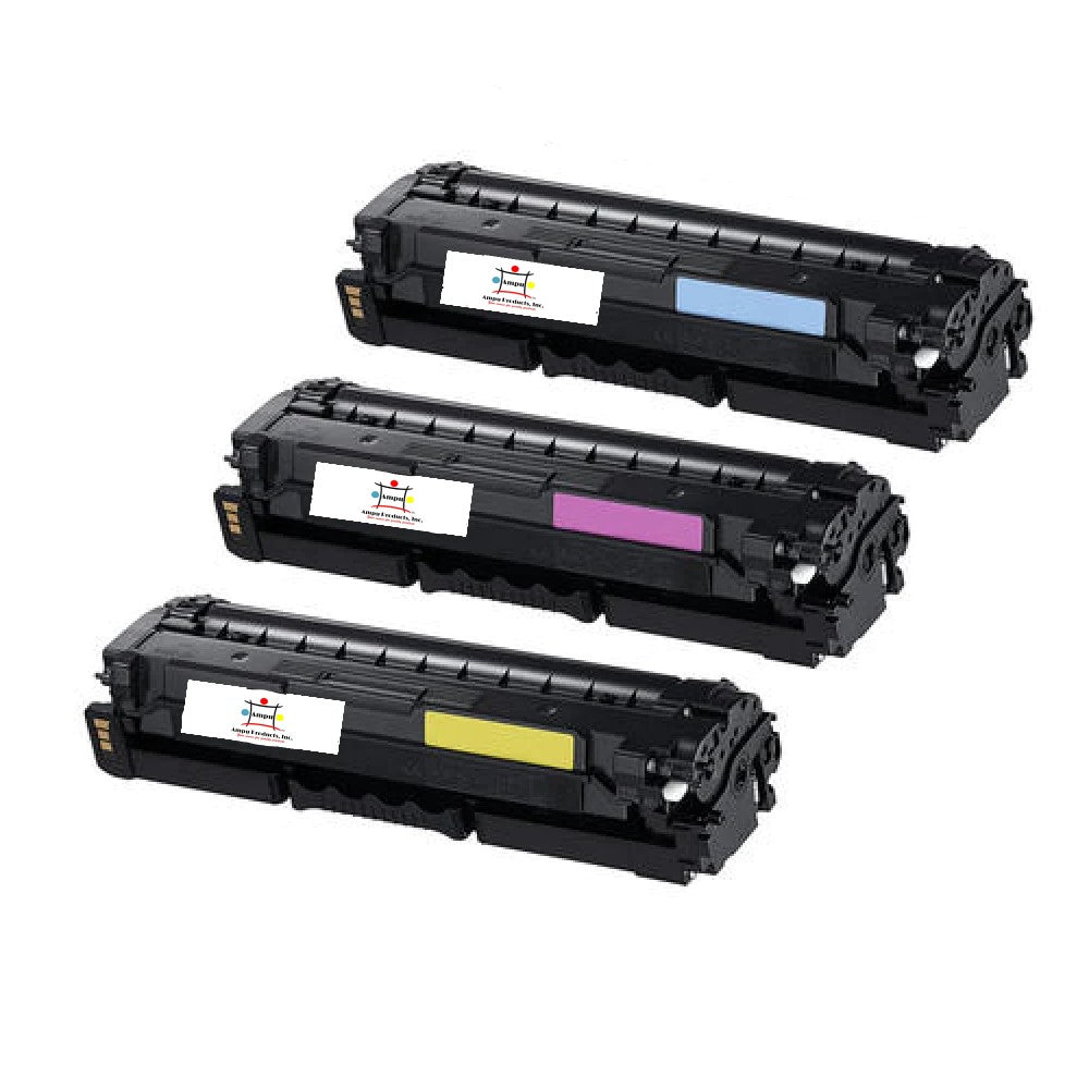 Compatible Toner Cartridge Replacement For SAMSUNG CLT-C503L, CLT-Y503L, CLT-M503L (CLTC503L, CLTY503L, CLTM503L) Cyan, Magenta, Yellow (5K YLD ) 3-Pack