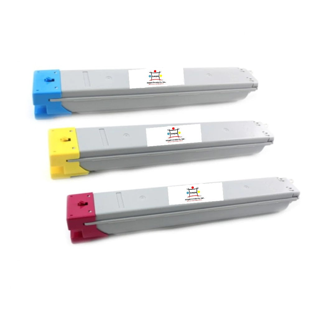 Compatible Toner Cartridge Replacement For SAMSUNG CLT-C809S, CLT-Y809S, CLT-M809S (CLTC809S, CLTY809S, CLTM809S) Cyan, Yellow, Magenta (15K YLD) 3-Pack