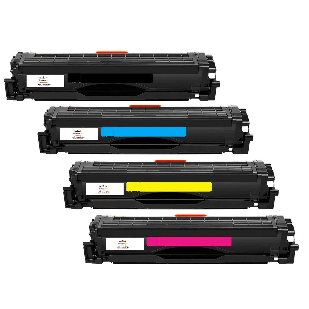Compatible Toner Cartridge Replacement For SAMSUNG CLT-K505L, CLT-C505L, CLT-Y505L, CLT-M505L (CLTK505L, CLTC505L, CLTY505L, CLTM505L) Black, Cyan, Yellow, Magenta (6K YLD) 4-Pack
