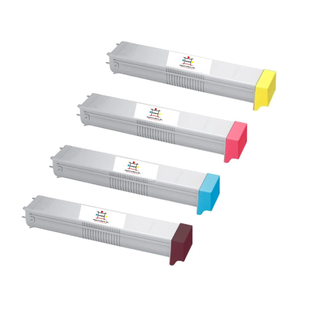 Compatible Toner Cartridge Replacement For SAMSUNG CLTK606S, CLTM606S, CLTY606S, CLTC606S (CLT-K606, CLT-M606S, CLT-Y606S, CLT-C606S) Black, Cyan, Yellow, Magenta (25K YLD- Black, 20K YLD-Colors) 4-Pack