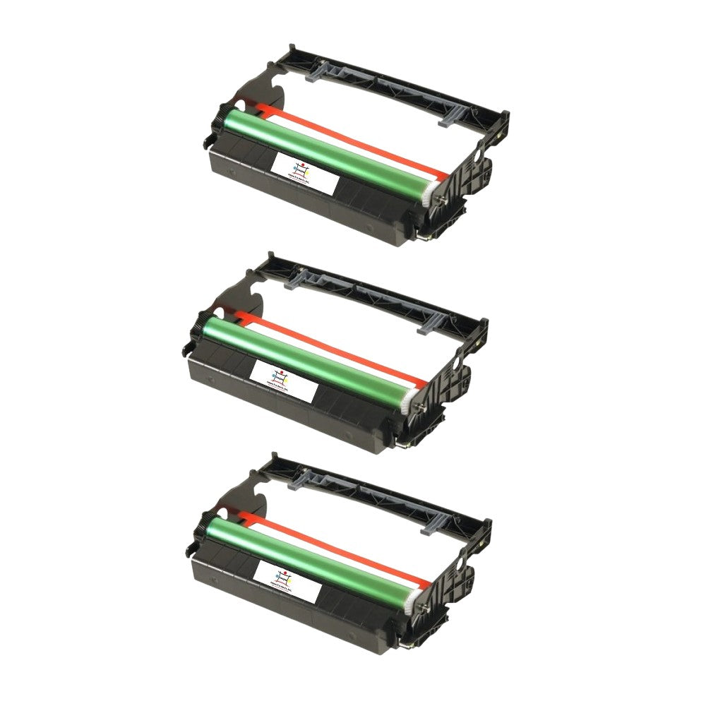 Compatible Drum Unit Replacement For Lexmark E250X22G (30K YLD) 3 Pack