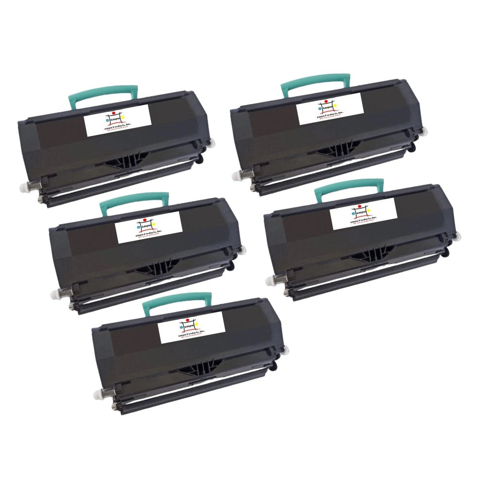 Compatible Toner Cartridge Replacement For Lexmark E462E21G (Black) E462DTN (5-Pack)