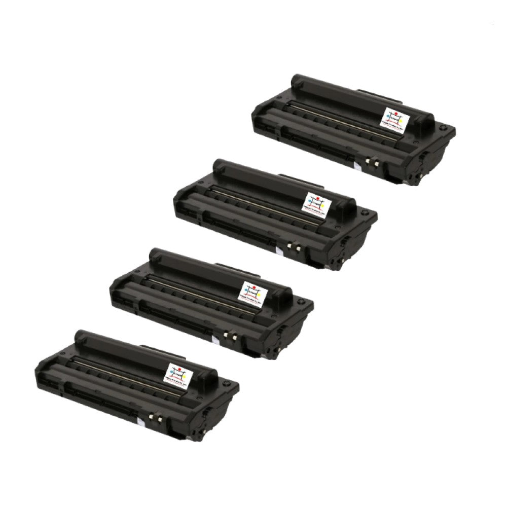 Compatible Toner Cartridge Replacement For SAMSUNG ML1710D3 (ML-1710D3) Black (3K YLD) 4-Pack