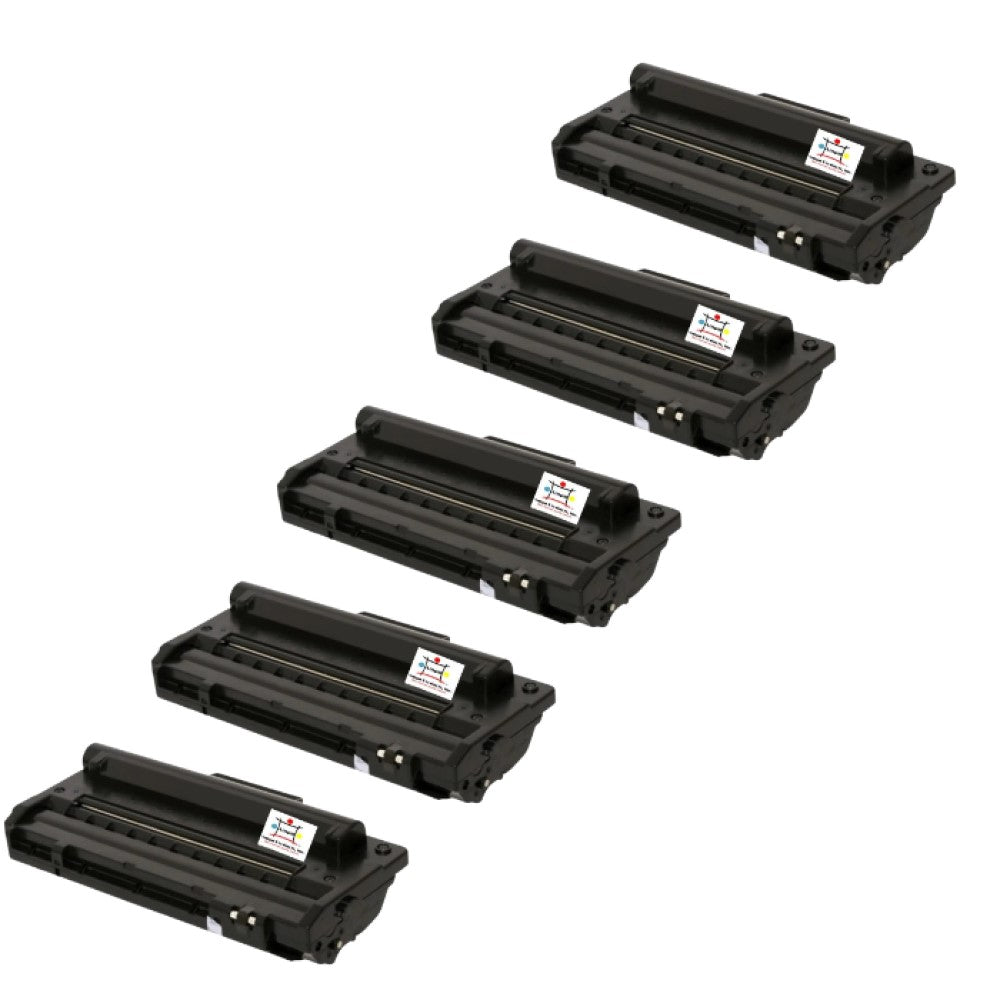 Compatible Toner Cartridge Replacement For SAMSUNG ML1710D3 (ML-1710D3) Black (3K YLD) 5-Pack