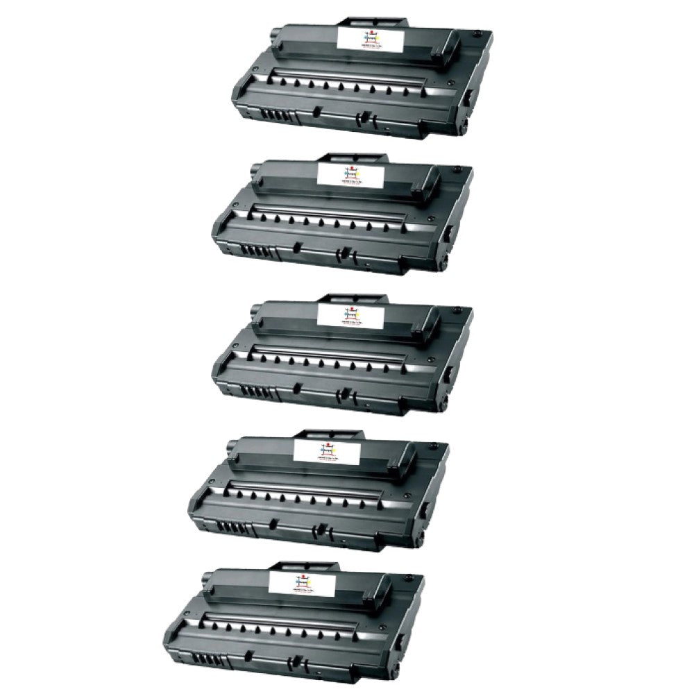 Compatible Toner Cartridge Replacement For SAMSUNG ML2250D5 (ML-2250D5) Black (5K YLD) 5-Pack