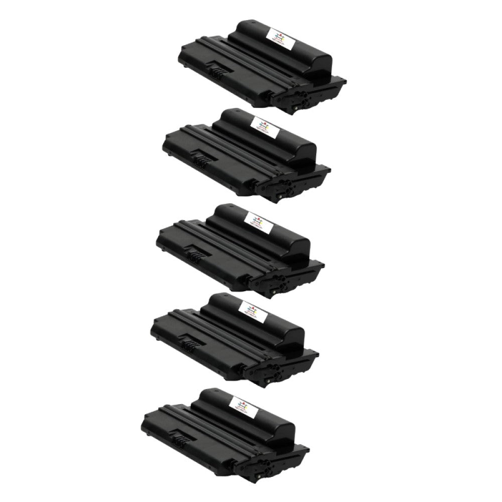 Compatible Toner Cartridge Replacement For SAMSUNG MLD3050B (ML-D3050B) High Yield Black (8K YLD) 5-Pack