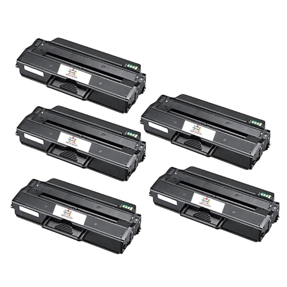 Compatible Toner Cartridge Replacement For Samsung MLTD103S (MLT-D103S) Black (2K YLD) 5-Pack