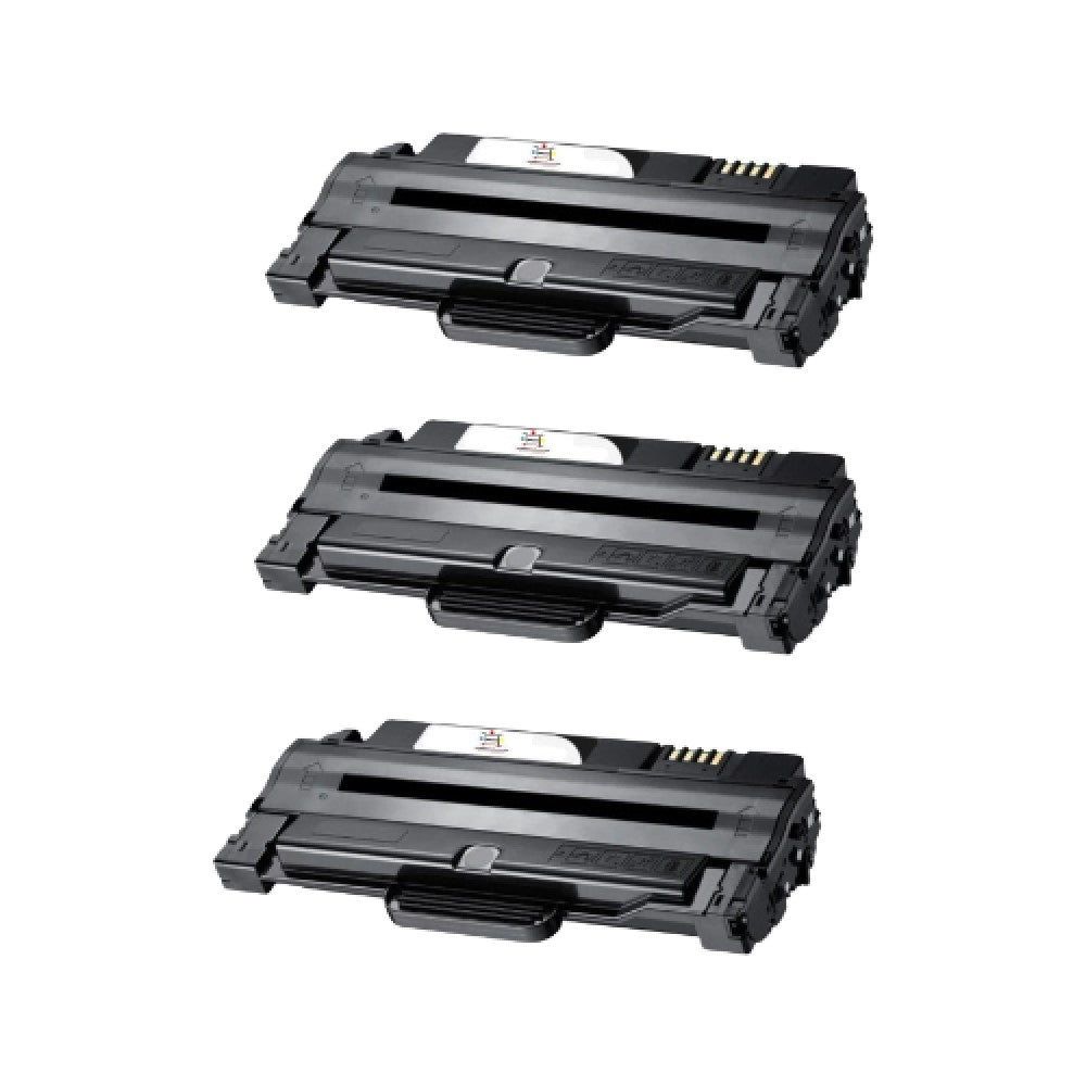 Compatible Toner Cartridge Replacement For SAMSUNG MLTD105L (MLT-D105L) High Yield Black (2.5K YLD) 3-Pack