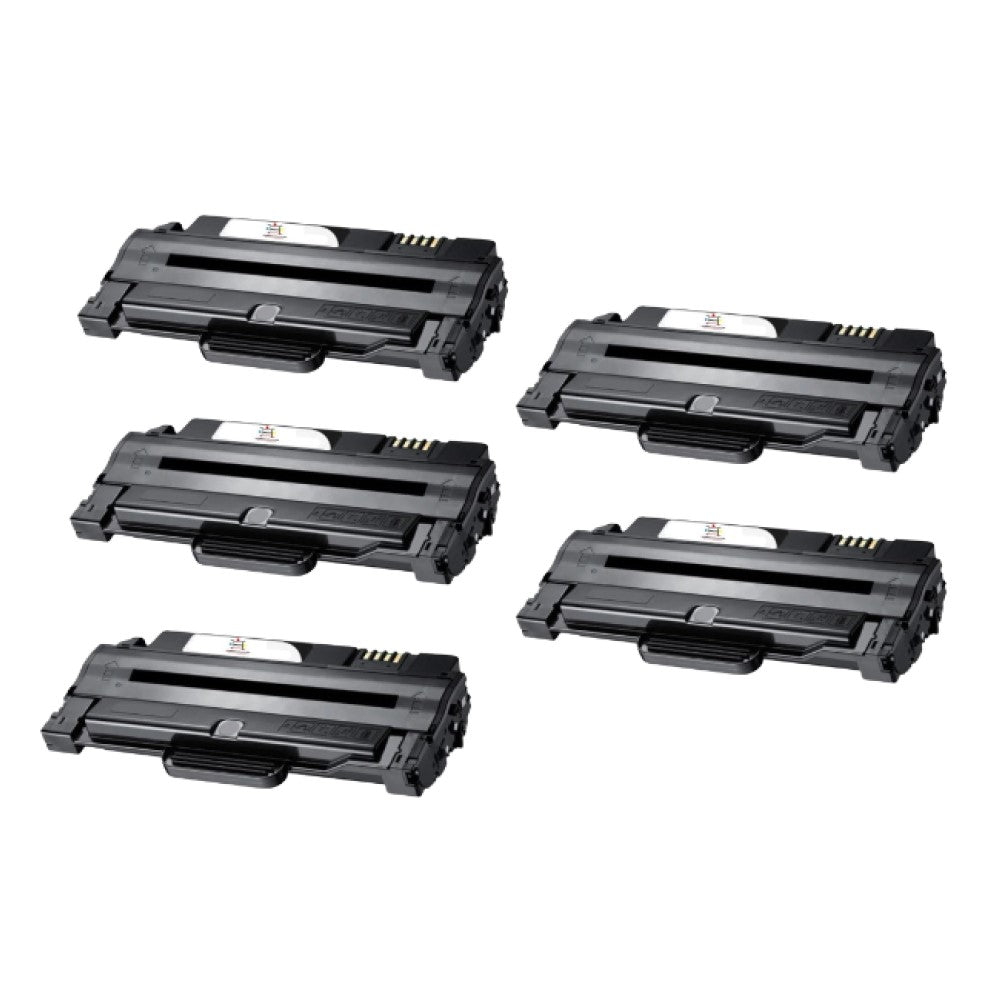 Compatible Toner Cartridge Replacement For SAMSUNG MLTD105L (MLT-D105L) High Yield Black (2.5K YLD) 5-Pack