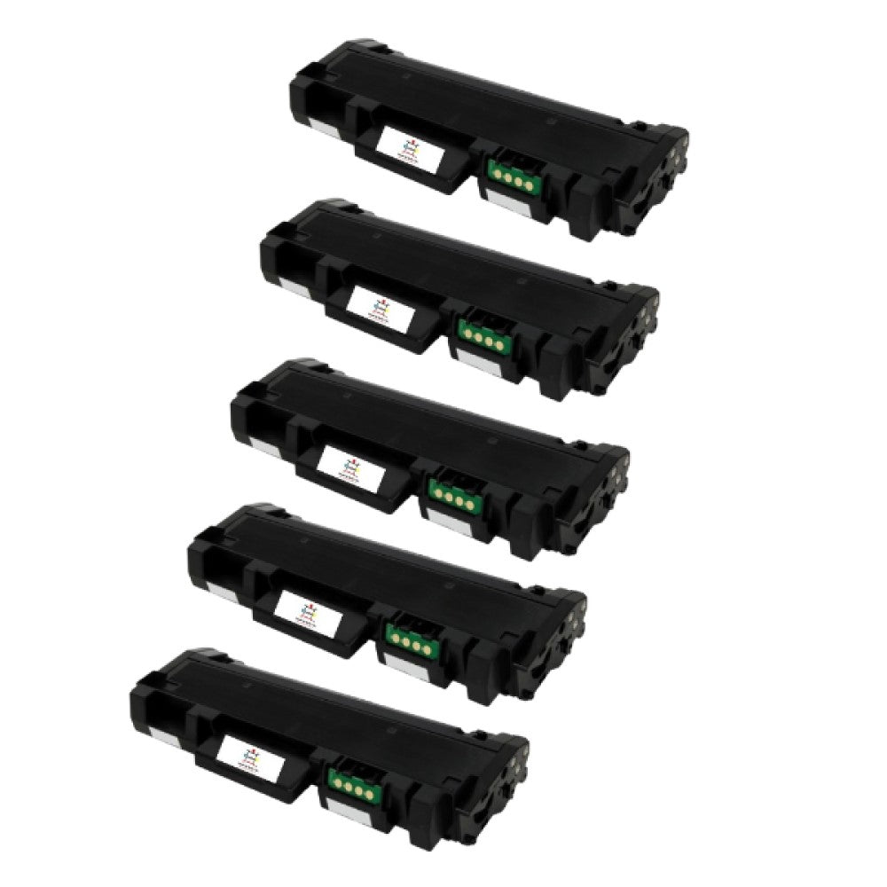 Compatible Toner Cartridge Replacement For SAMSUNG MLT-D118L (MLTD118L) Black (4K YLD) 5-Pack