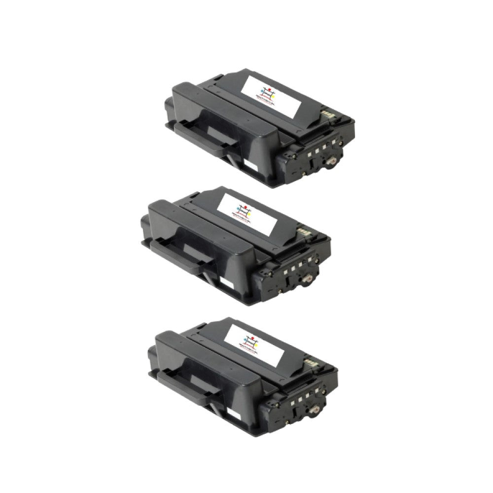 Compatible Toner Cartridge Replacement For SAMSUNG MLTD203E (MLT-D203E) Extra High Yield Black (10K YLD) 3-Pack