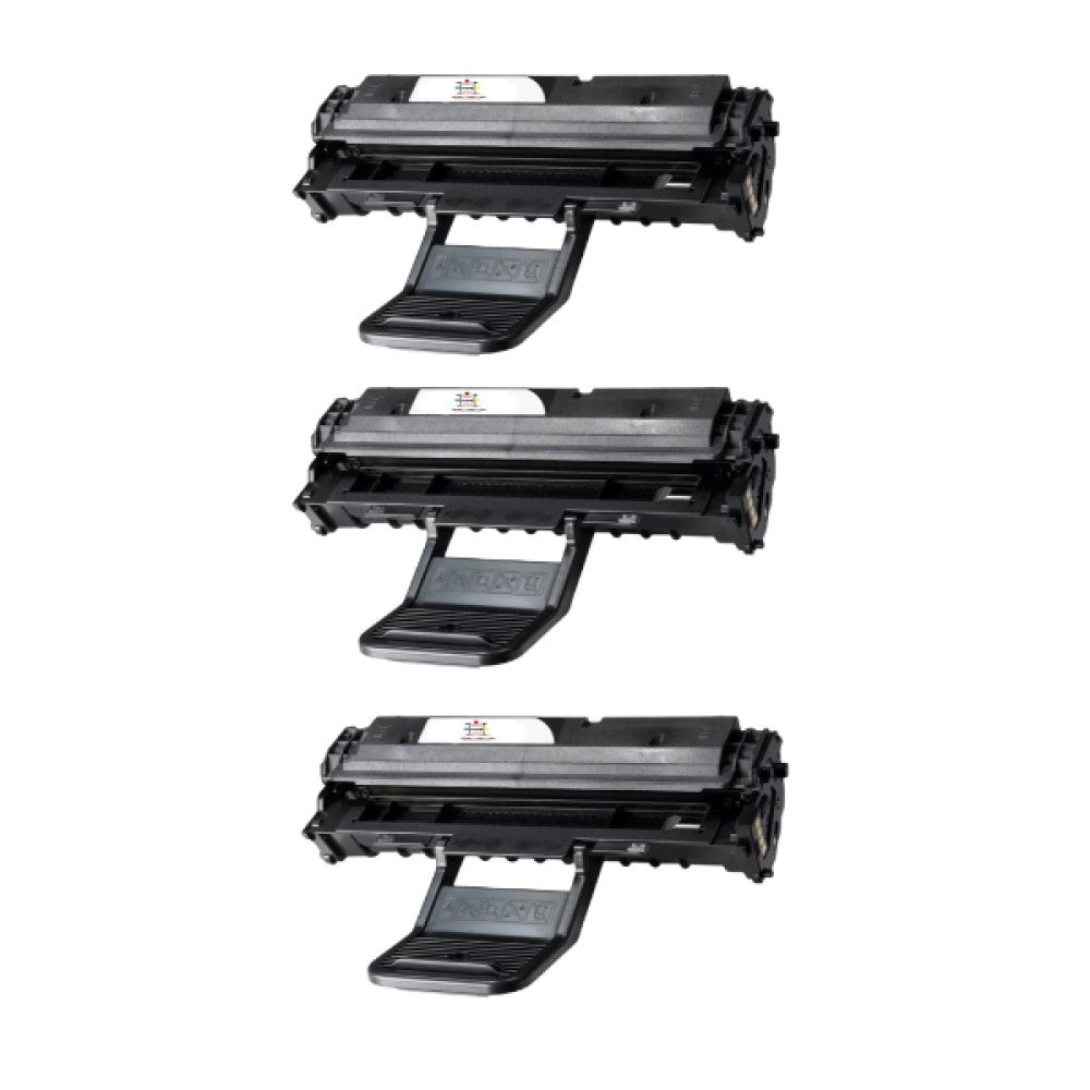 Compatible Toner Cartridge Replacement For Samsung SCX-4725A (SCX4725A) Black (3K YLD) 3-Pack