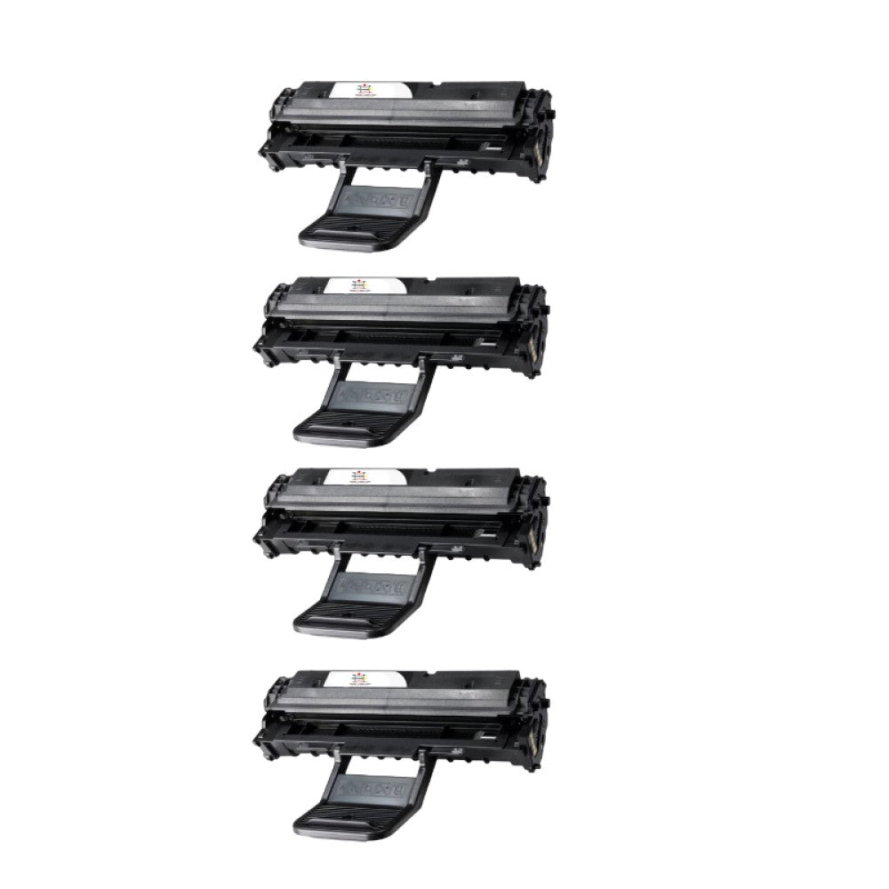 Compatible Toner Cartridge Replacement For Samsung SCX-4725A (SCX4725A) Black (3K YLD) 4-Pack