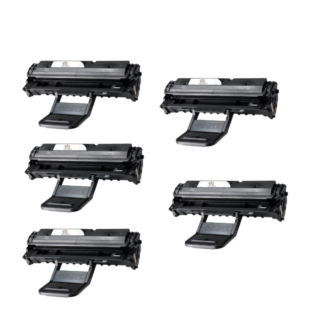 Compatible Toner Cartridge Replacement For Samsung SCX-4725A (SCX4725A) Black (3K YLD) 5-Pack