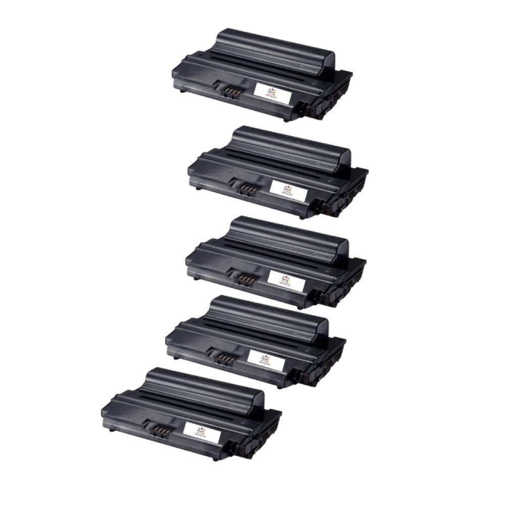 Compatible Toner Cartridge Replacement For SAMSUNG SCXD5530B (SCX-D5530B) Black (8K YLD) 5-Pack