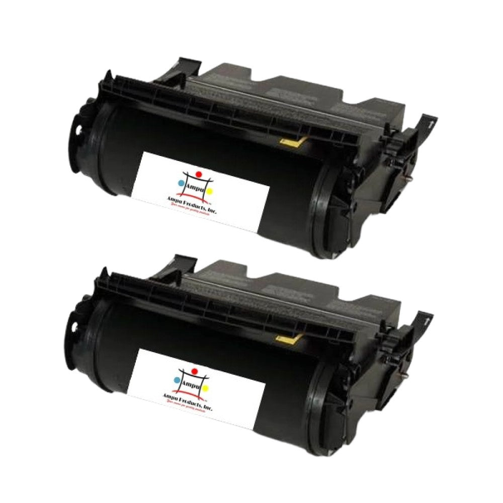 Compatible Toner Cartridge Replacement For Lexmark T650H21A (High Yield Black) 25K YLD (2 Pack)