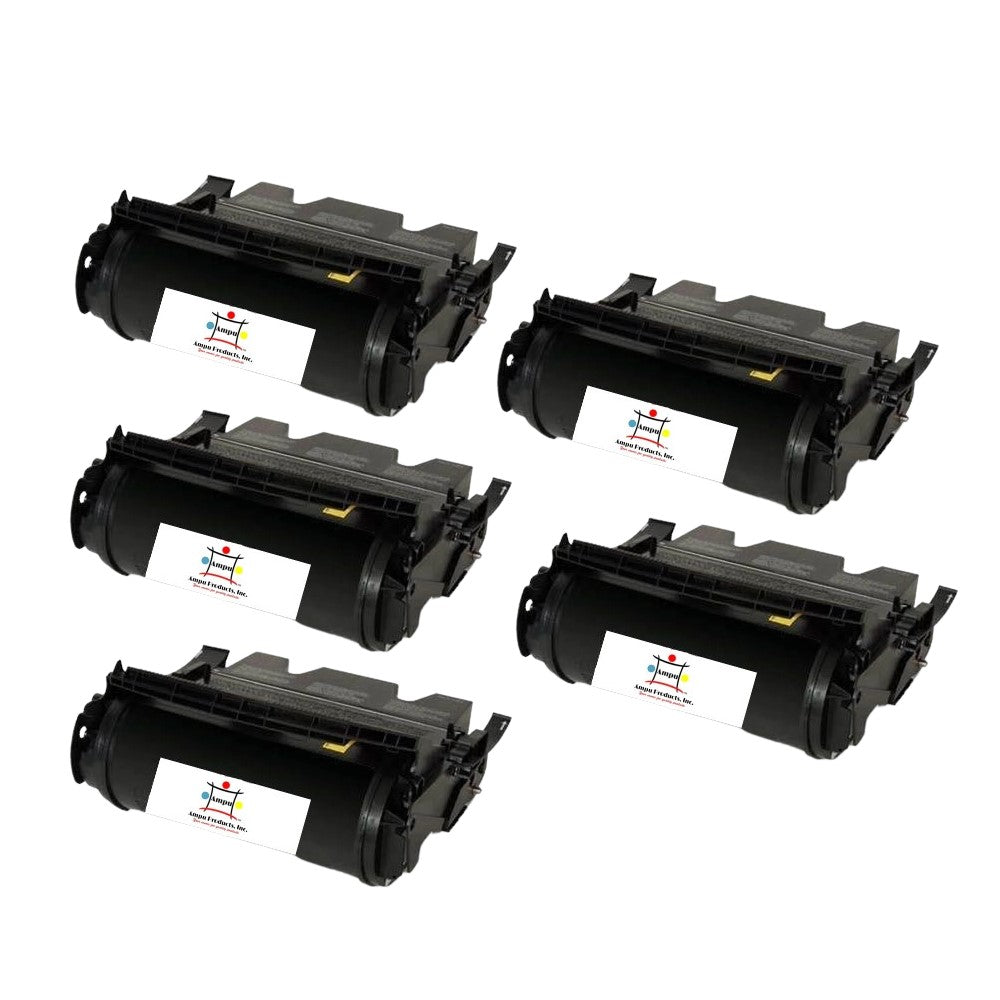Compatible Toner Cartridge Replacement For Lexmark T650H21A (High Yield Black) 25K YLD (5 Pack)