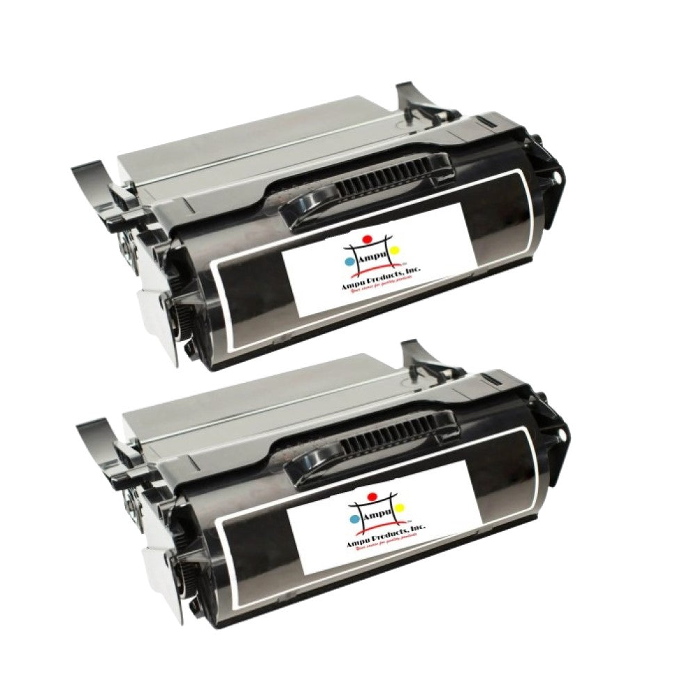 Compatible Toner Cartridge Replacement For Lexmark T654X21A (Extra High Yield Black) 36K YLD (2 Pack)