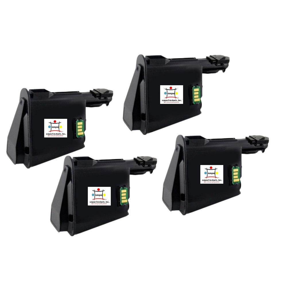 Compatible Toner Cartridge Replacement For Kyocera Mita TK-1112 (TK1112) High Yield Black (3K YLD) 4-Pack