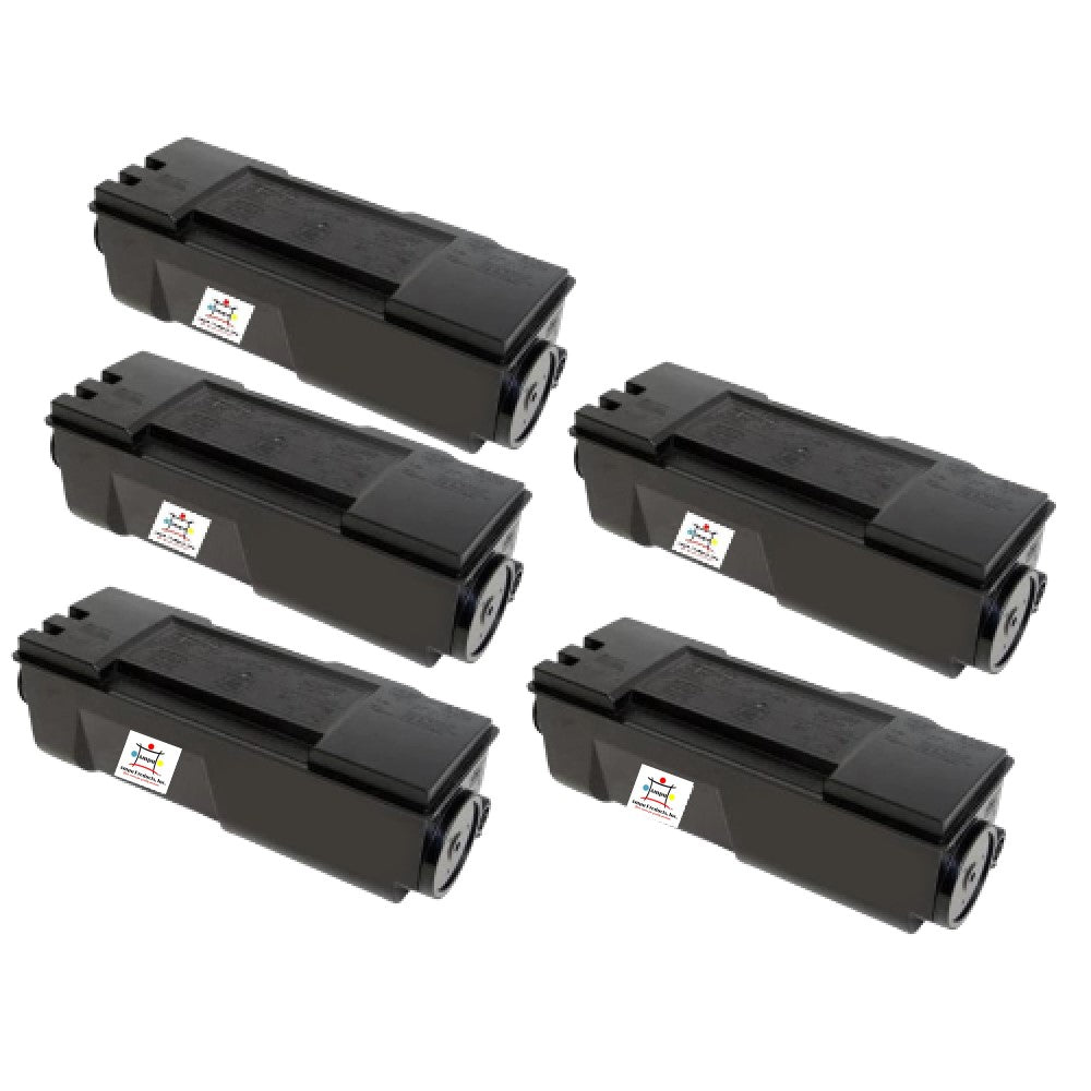 Compatible Toner Cartridge Replacement For KYOCERA MITA TK122 (TK-122, 1T02G60US0) Black (7.2K YLD) 5-Pack