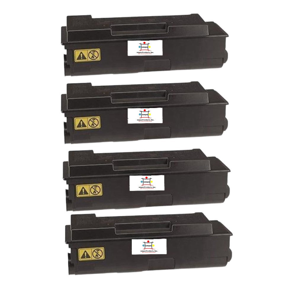 Compatible Toner Cartridge Replacement For KYOCERA MITA TK-312 (TK312, 1T02F80US0) 3-Pack Black (7.5K YLD) 4-Pack