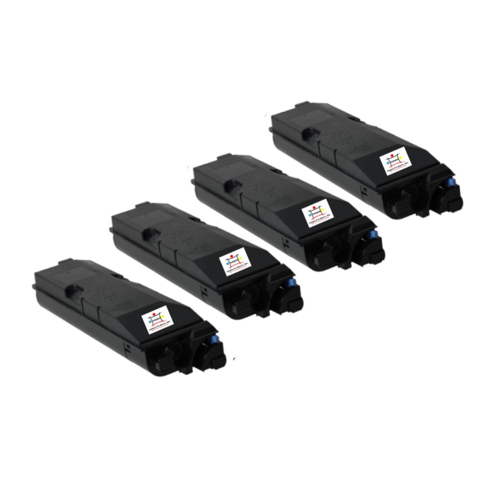 Compatible Toner Cartridge Replacement For KYOCERA MITA TK6307 (TK-6307, 1T02LH0US0) Black (35K YLD) 4-Pack