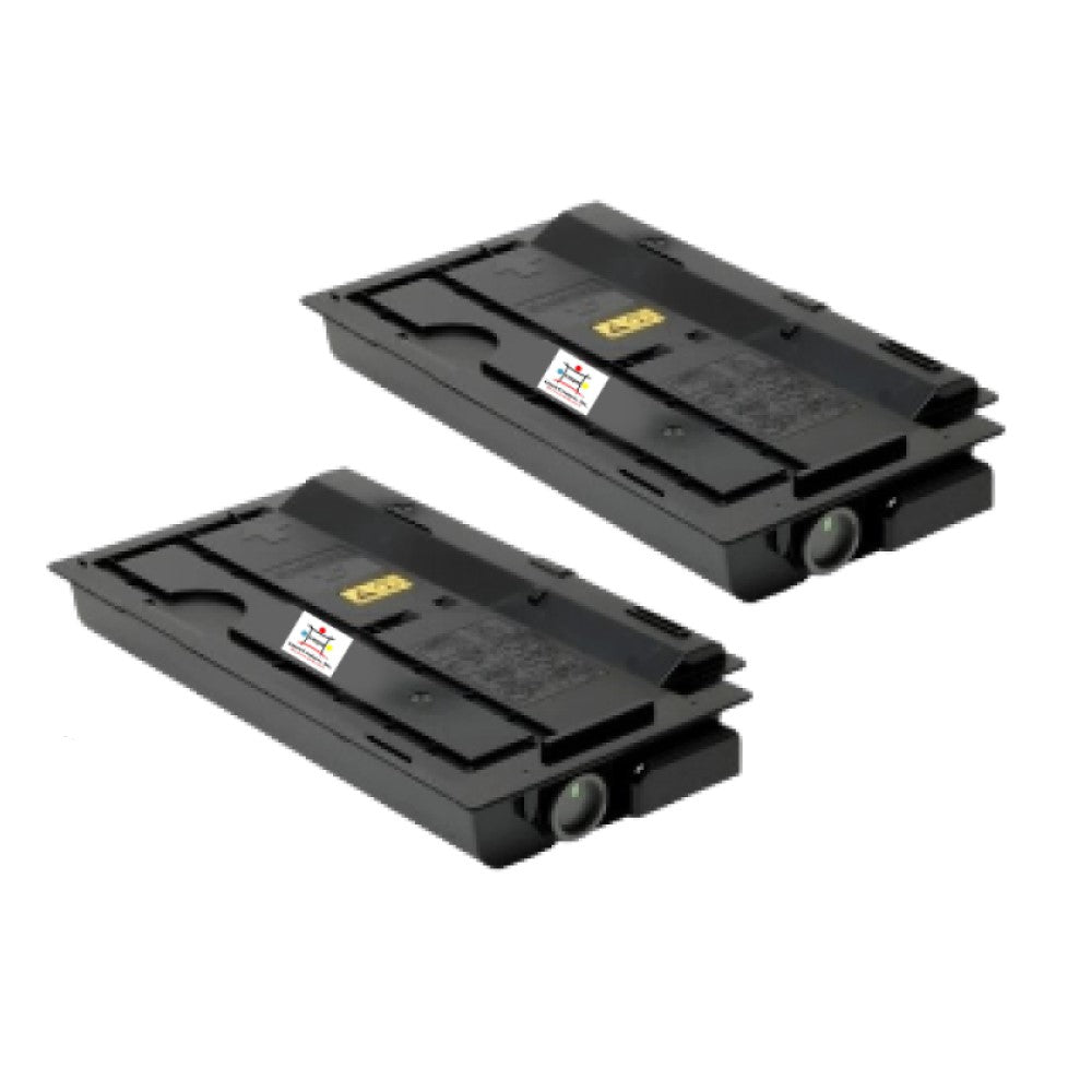 Compatible Toner Cartridge Replacement For Kyocera Mita TK7107 (TK-7107, 1T02P80US0) Black (20K YLD) 2-Pack