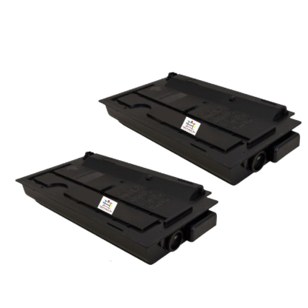 Compatible Toner Cartridge Replacement For Kyocera Mita TK7107 (TK-7107) Black (20K YLD) 2-Pack