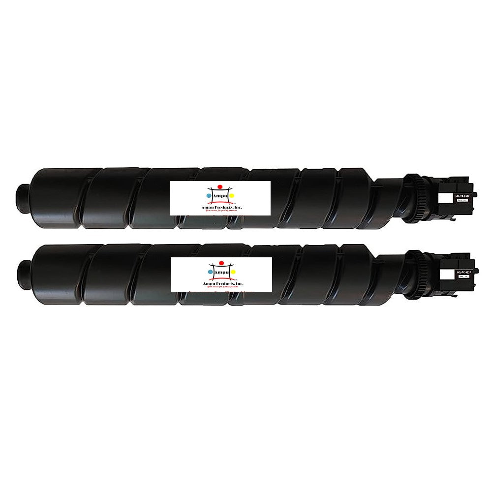 Compatible Toner Cartridge Replacement For Kyocera Mita TK8337K (TK-8337K, 1T02RL0CS0) Black (2-Pack)