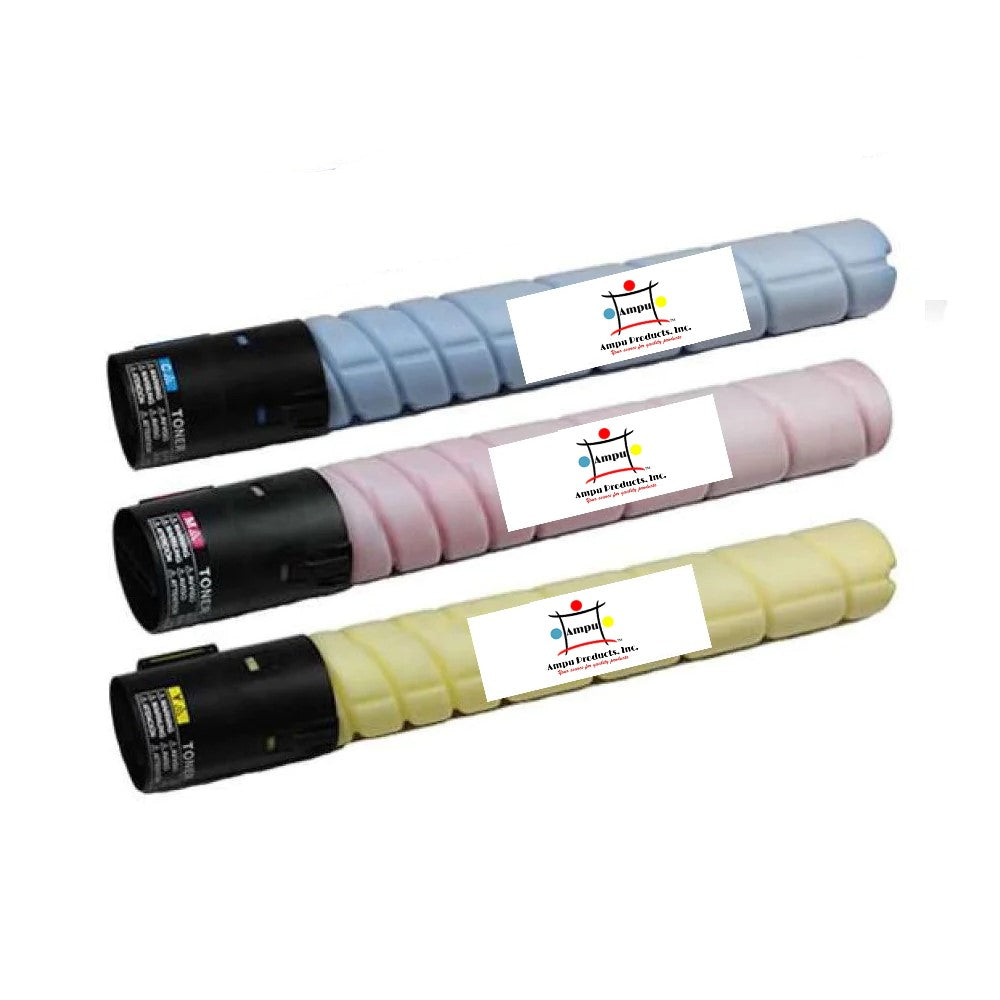 Compatible Toner Cartridge Replacement For KONICA MINOLTA A11G231, A11G331, A11G431 (TN-216Y, TN-216M, TN-216C) Cyan, Yellow, Magenta (26K YLD) 3-Pack