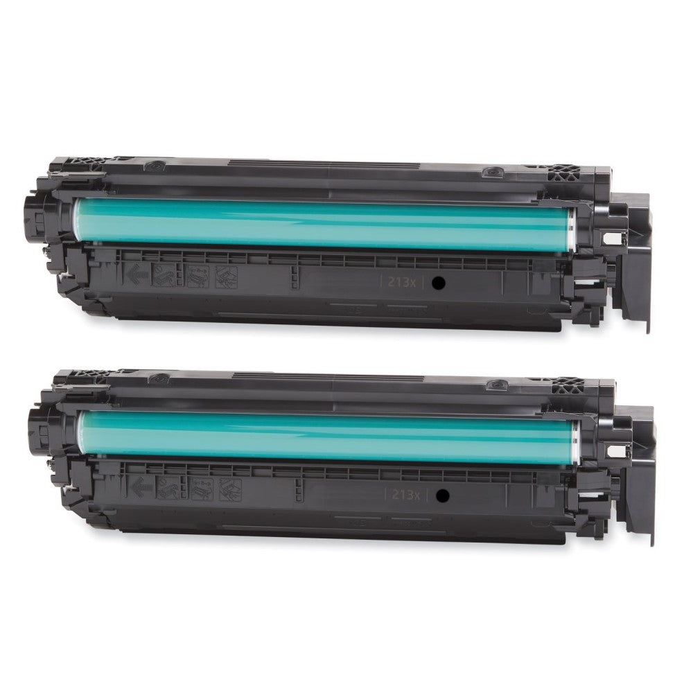 Compatible High Yield Black Toner Ctg Replacement for HP W2130X (213X) Compatible (2 Pack)