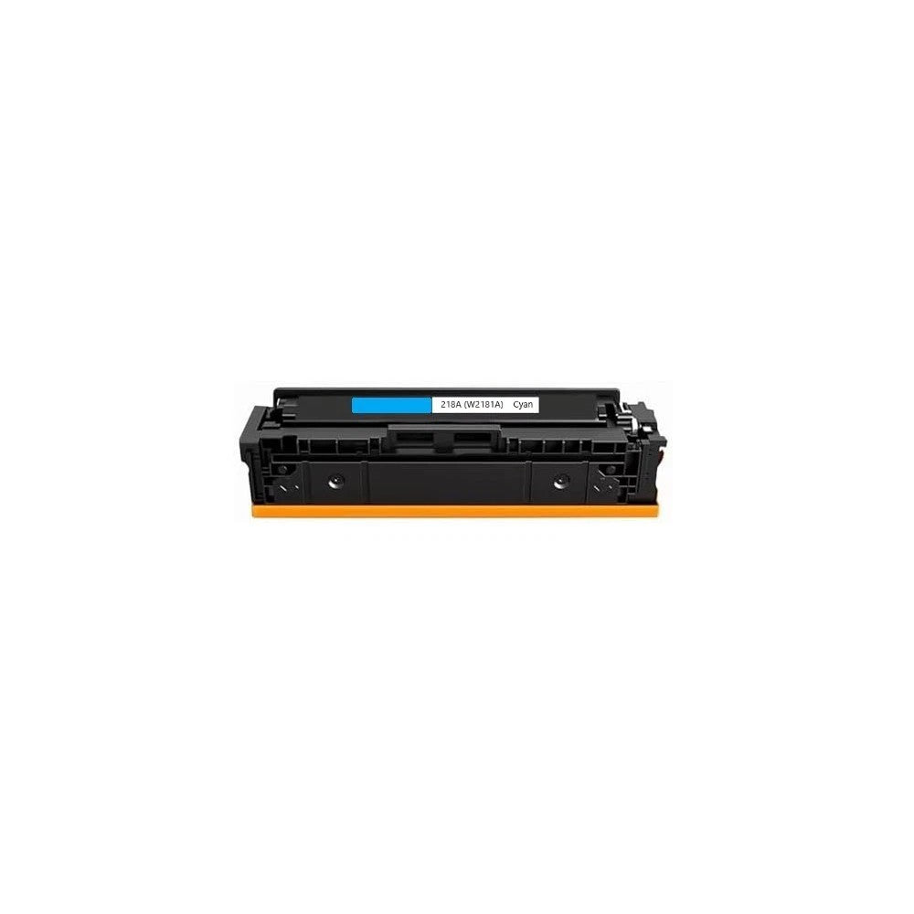 Compatible Toner Cartridge Replacement For HP W2181A (218A) Cyan (1.2K YLD) Pro 3201dw, MFP 330fdw, MFP 3301sdw