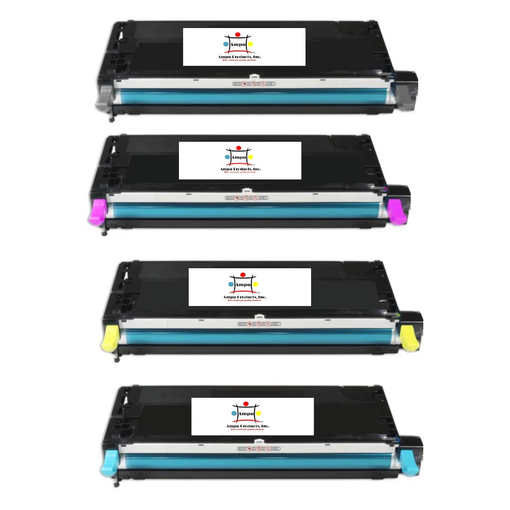 Compatible Toner Cartridge Replacement For Lexmark X560H2KG, X560H2CG, X560H2YG, X560H2MG (Black, Cyan, Yellow, Magenta) 10K YLD (4-Pack)
