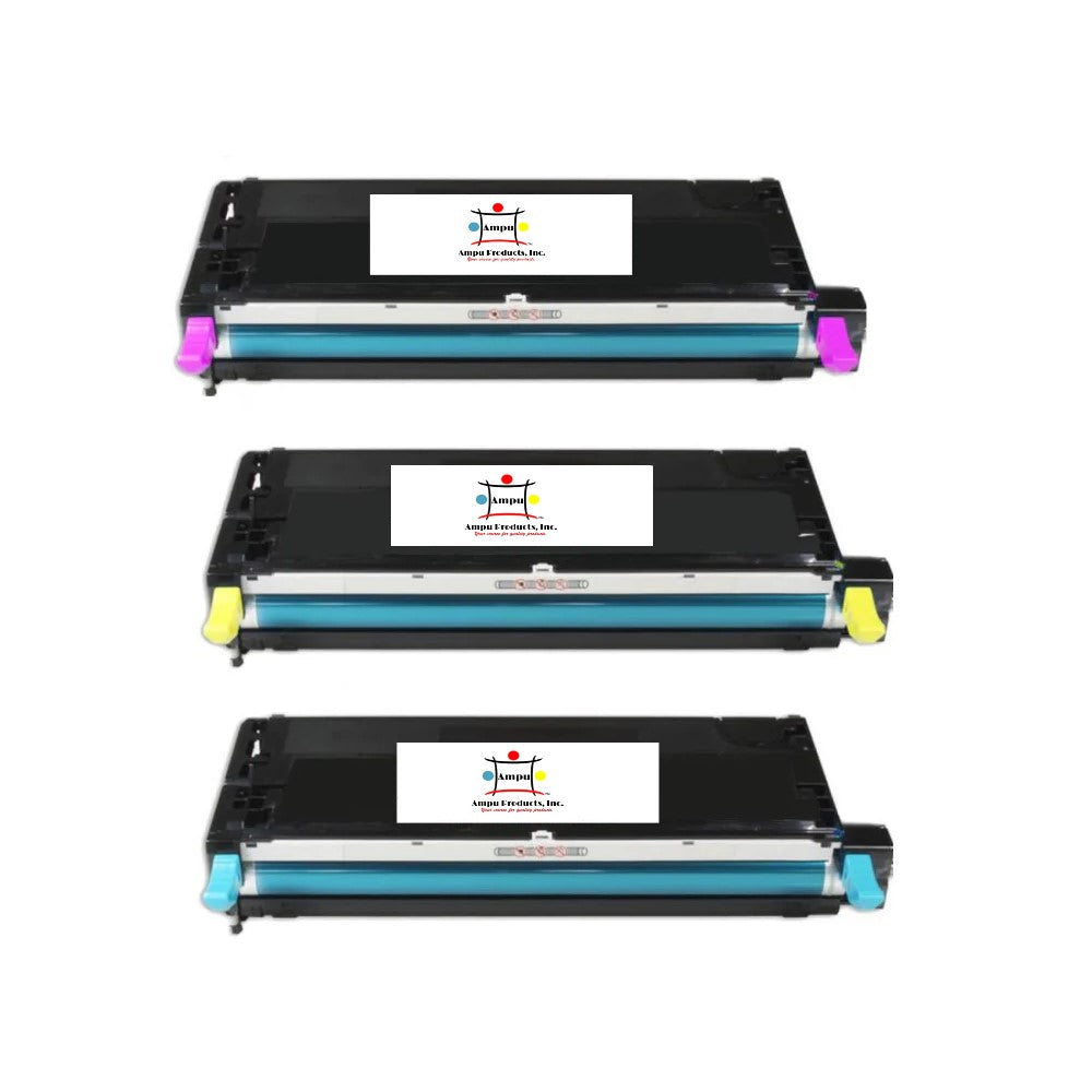 Compatible Toner Cartridge Replacement For Lexmark X560H2CG, X560H2YG, X560H2MG (Cyan, Yellow, Magenta) 10K YLD (3-Pack)