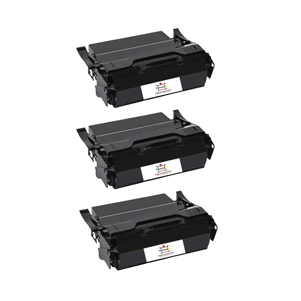 Compatible Toner Cartridge Replacement For Lexmark X654X41A (Extra High Yield Black) 36K YLD (3 Pack)