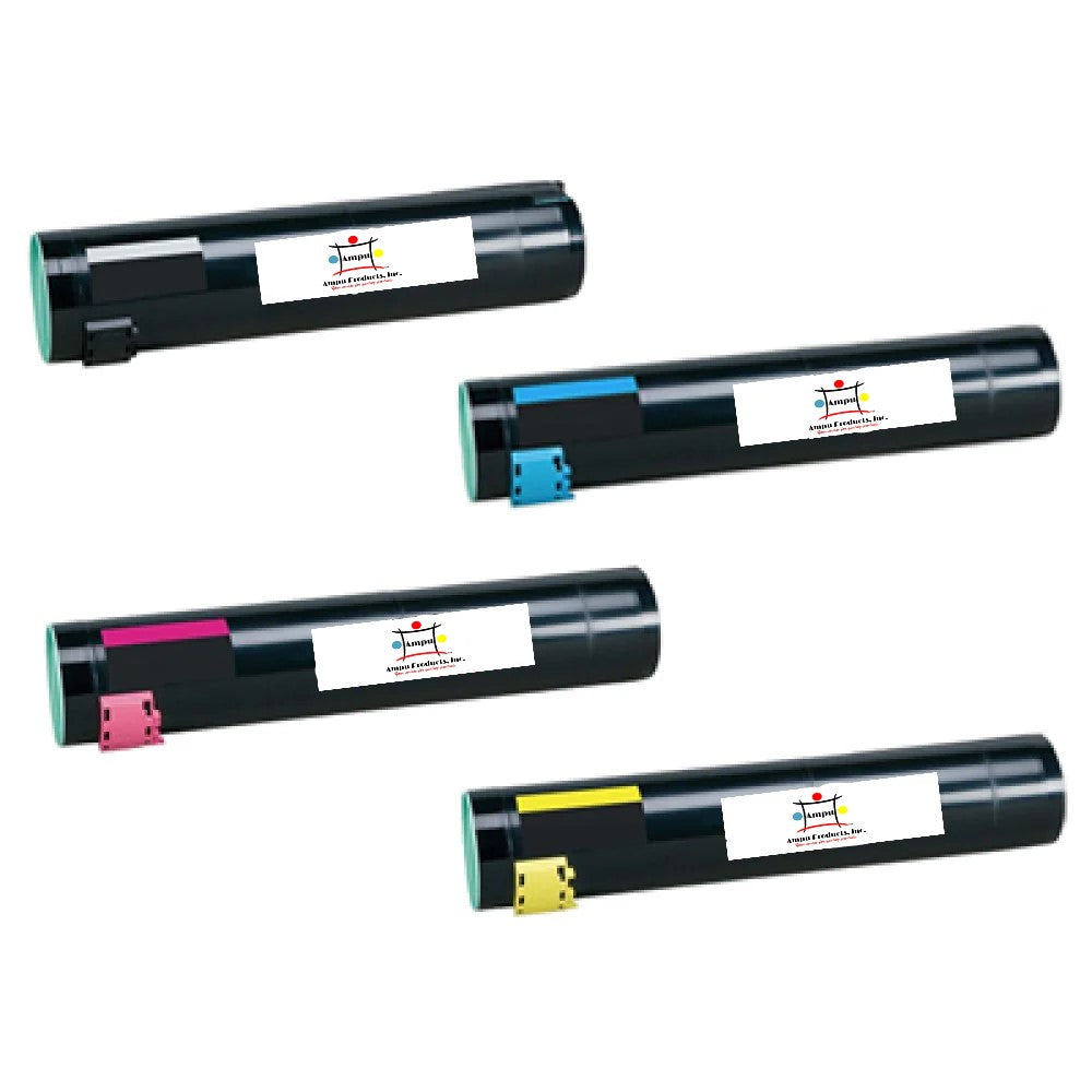 Compatible Toner Cartridge Replacement For LEXMARK X945X2KG, X945X2CG, X945X2YG, X945X2MG (Black, Cyan, Yellow, Magenta) 36K YLD (4-Pack)