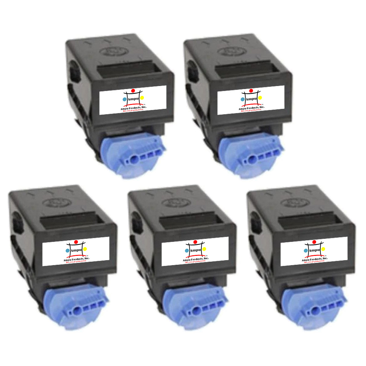 Ampuproducts Compatible Toner Cartridge Replacement For CANON 0452B003AA (GPR-23) COMPATIBLE (5-PACK)