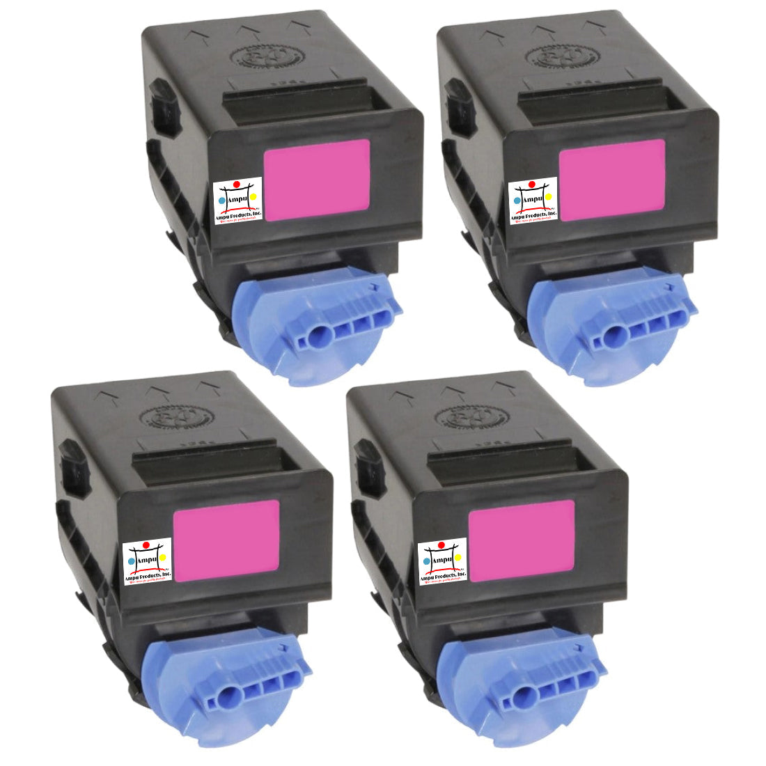 Ampuproducts Compatible Toner Cartridge Replacement For CANON 0454B003AA (GPR-23) COMPATIBLE (4-PACK)