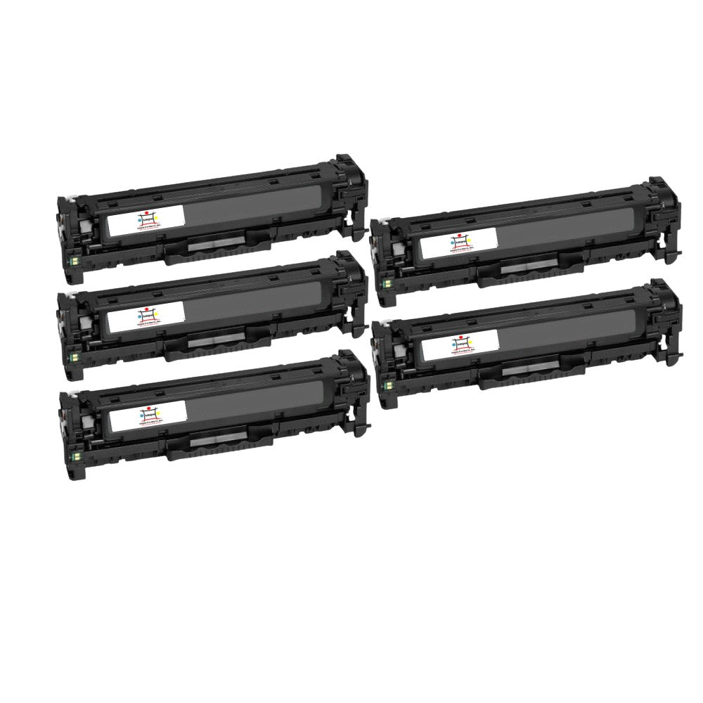 Ampuproducts Compatible Toner Cartridge Replacement For CANON 2662B001AA (118) Black (5-Pack)