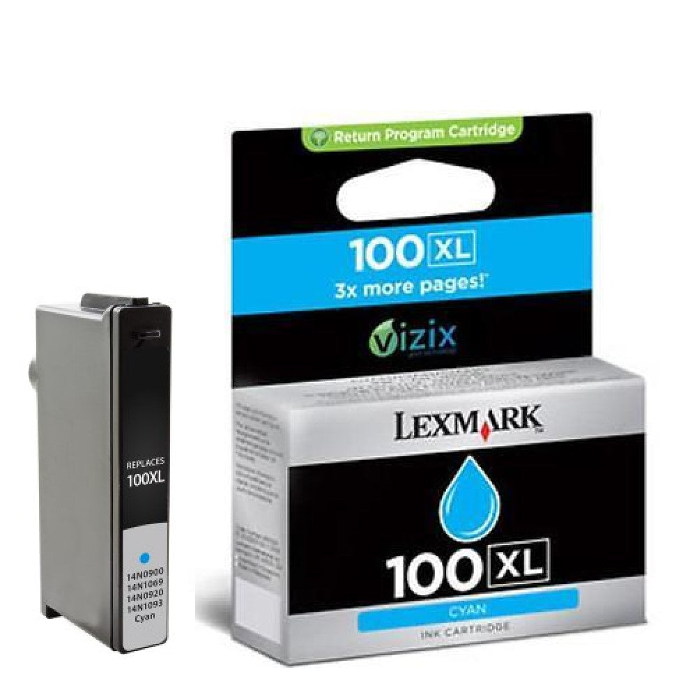 GENUINE LEXMARK 14N1069 CYAN INK CARTRIDGE
