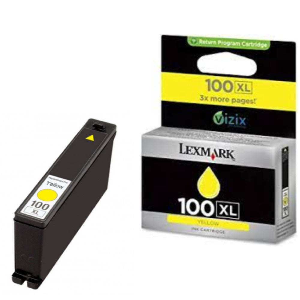 GENUINE LEXMARK 14N1071 YELLOW INK CARTRIDGES