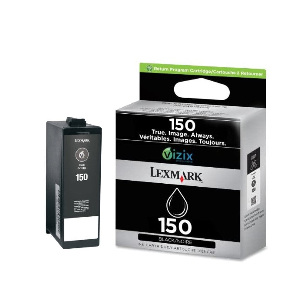 GENUINE LEXMARK 14N1607 BLACK INK CARTRIDGE