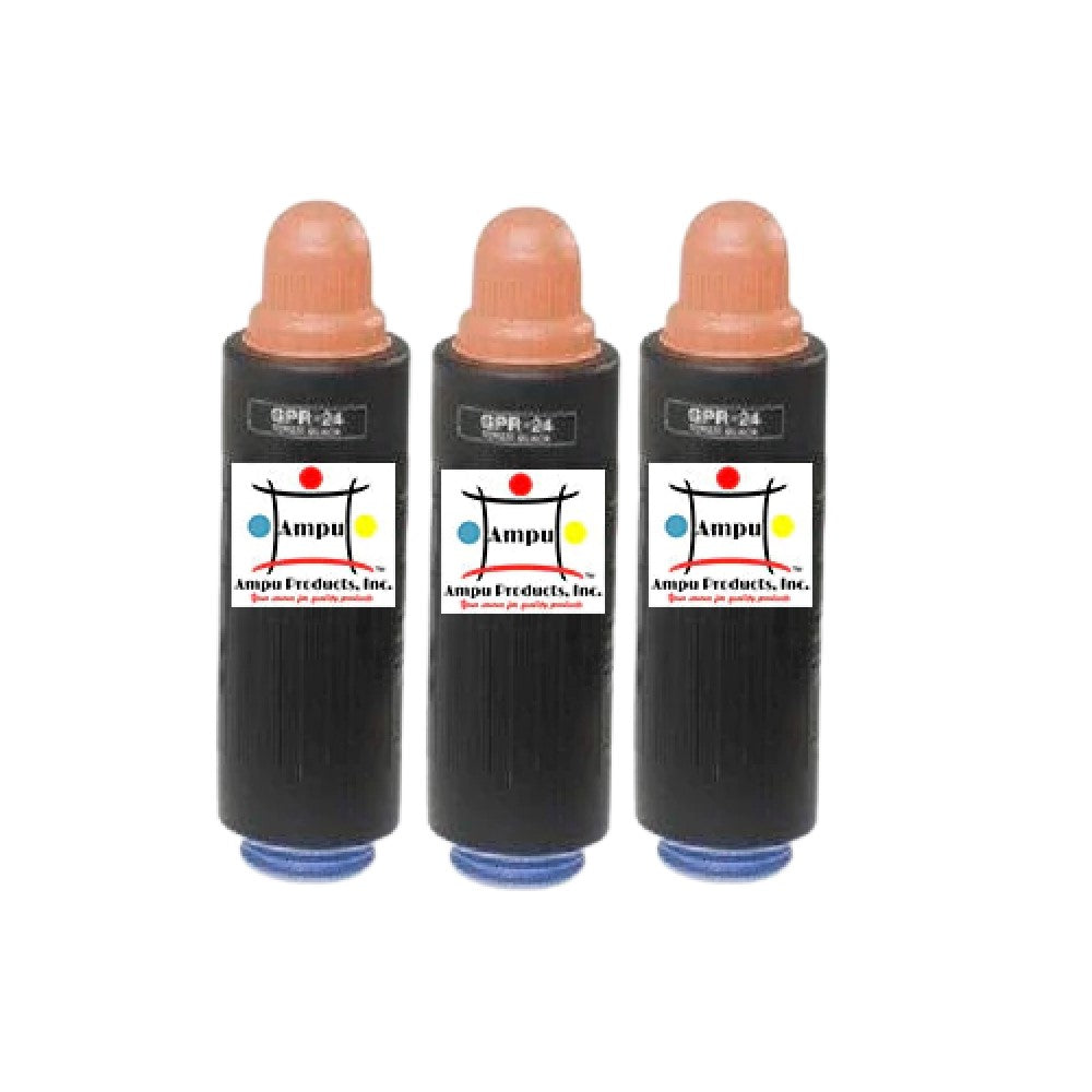 Ampuproducts Compatible Toner Cartridge Replacement For CANON 1872B003AA (GPR-24) COMPATIBLE (3-PACK)