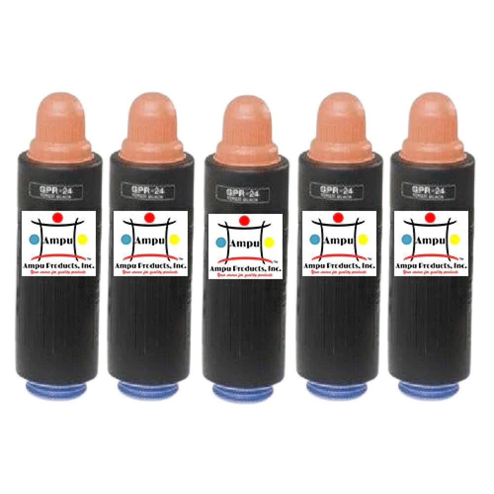 Ampuproducts Compatible Toner Cartridge Replacement For CANON 1872B003AA (GPR-24) COMPATIBLE (5-PACK)