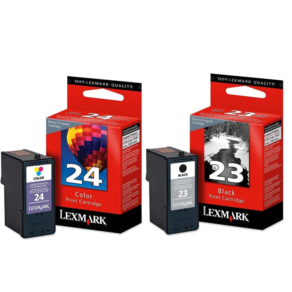 GENUINE LEXMARK 18C1571 (2 PACK) INK CARTRIDGE