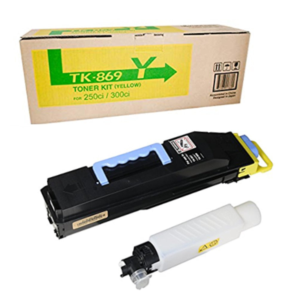 GENUINE  COPYSTAR TK869Y TONER CARTRIDGE