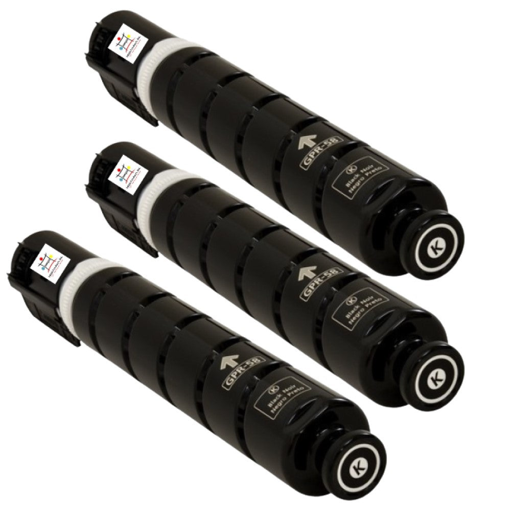 Ampuproducts Compatible Toner Cartridge Replacement For CANON 2182C003AA (GPR-58) COMPATIBLE (3-PACK)