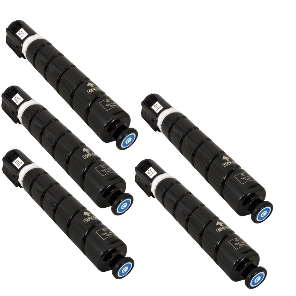 Ampuproducts Compatible Toner Cartridge Replacement For CANON 2183C003AA (GPR-58) 5-PACK